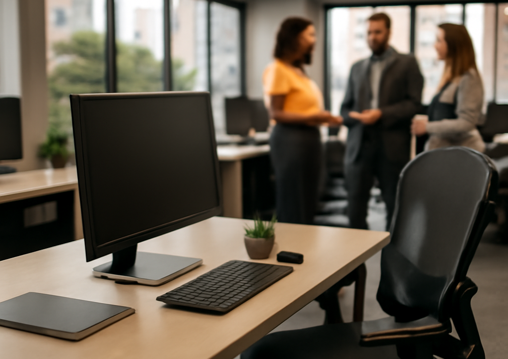 Ergonomia e limpeza do posto de trabalho: o combo que reduz afastamentos e riscos na rotina corporativa