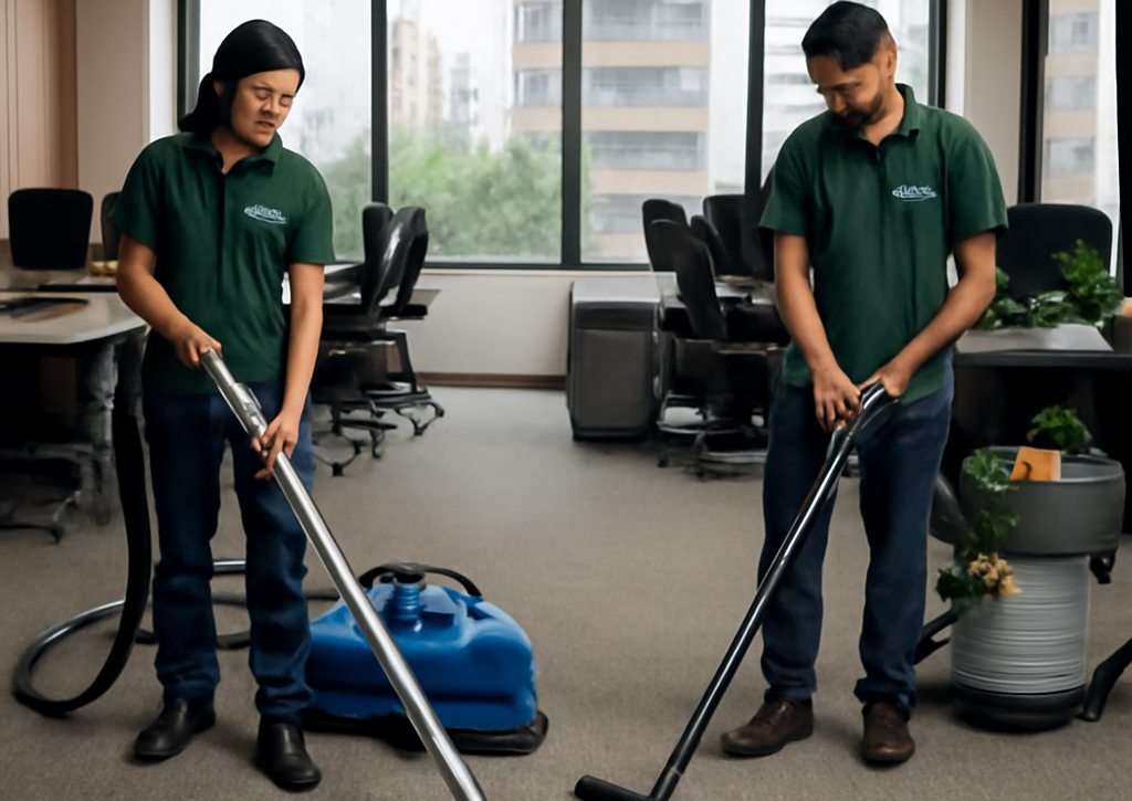 Carpetes corporativos sem odor: guia prático de limpeza, secagem rápida e prevenção de umidade